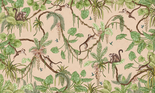 Playful Series | Monkey |  Beige