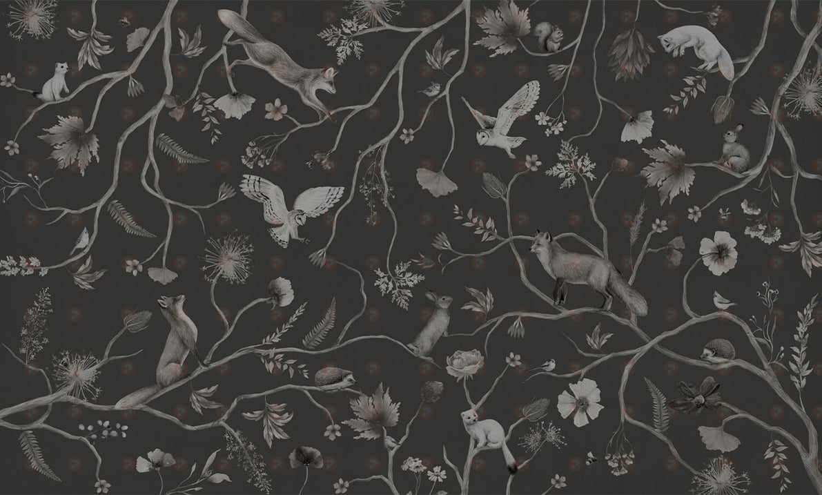 Playful Series | Forest | Mono Black