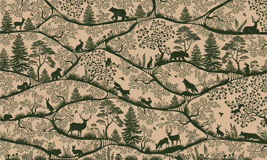 Nordic Nature | Beige Green