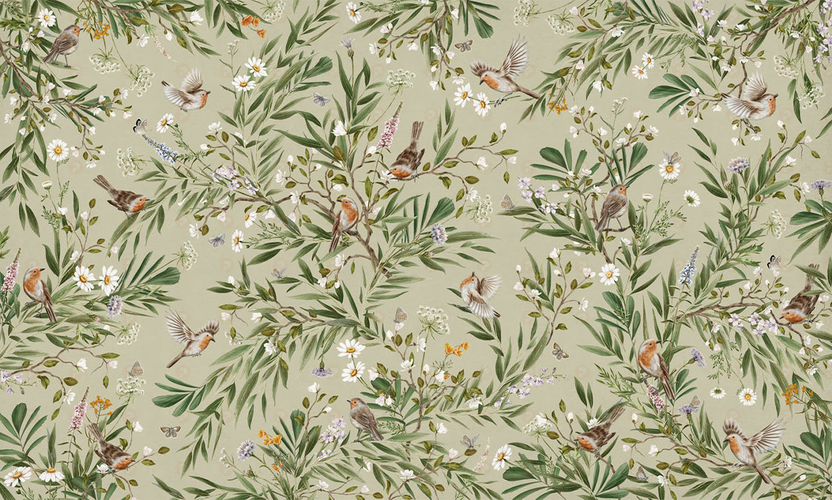 Playful Series | Robins | Green