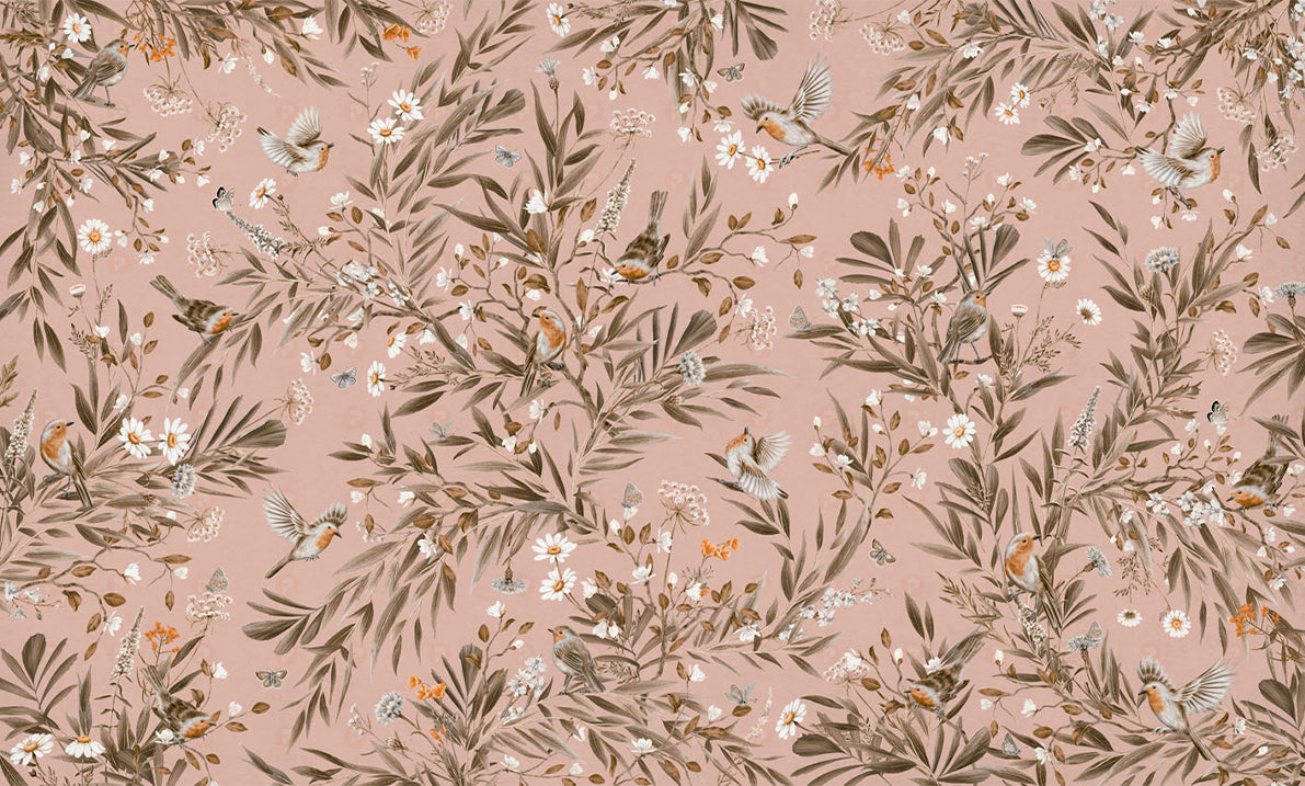 Playful Series | Robins | Vintage Pink