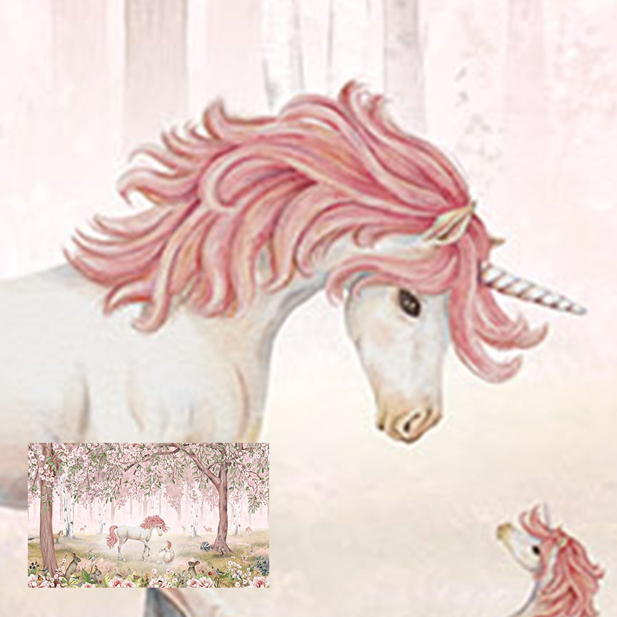 Pink Unicorn Forest