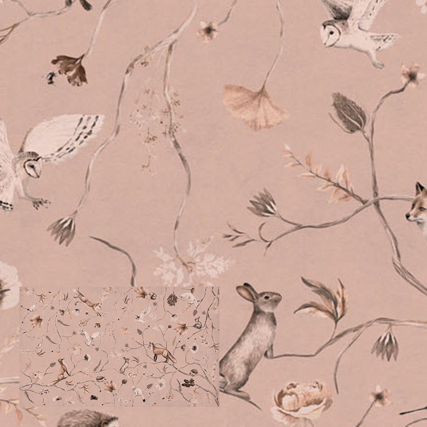 Playful Series | Forest | Mono Pink
