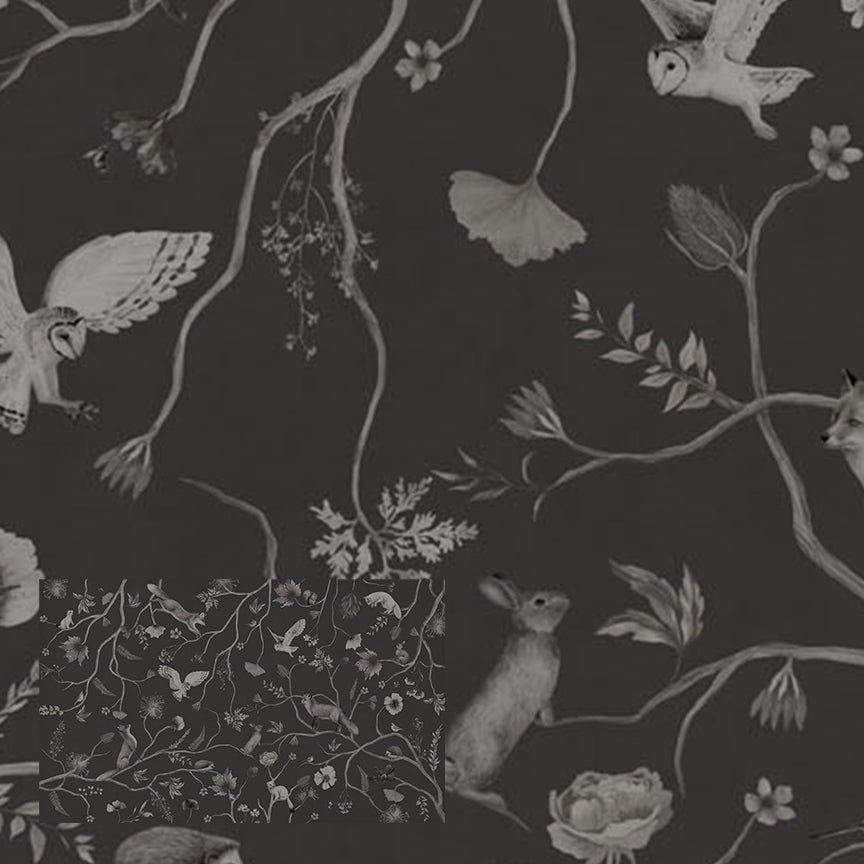 Playful Series | Forest | Mono Black