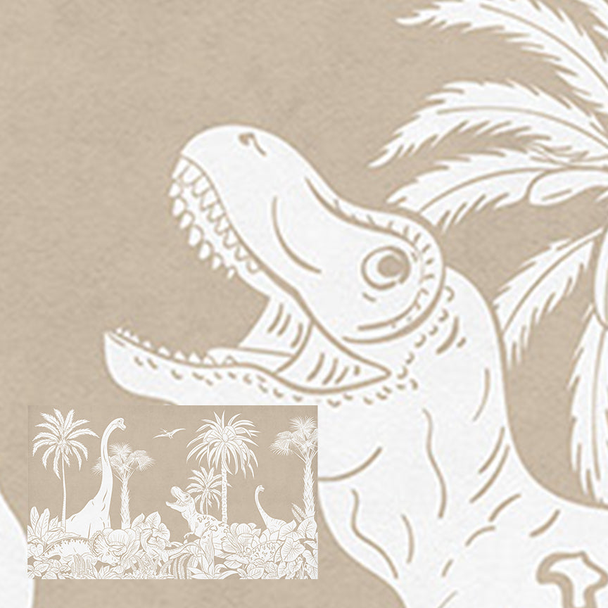 Monochrome Dino | Brown