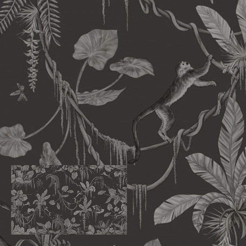 Playful Series | Monkey | Mono Black