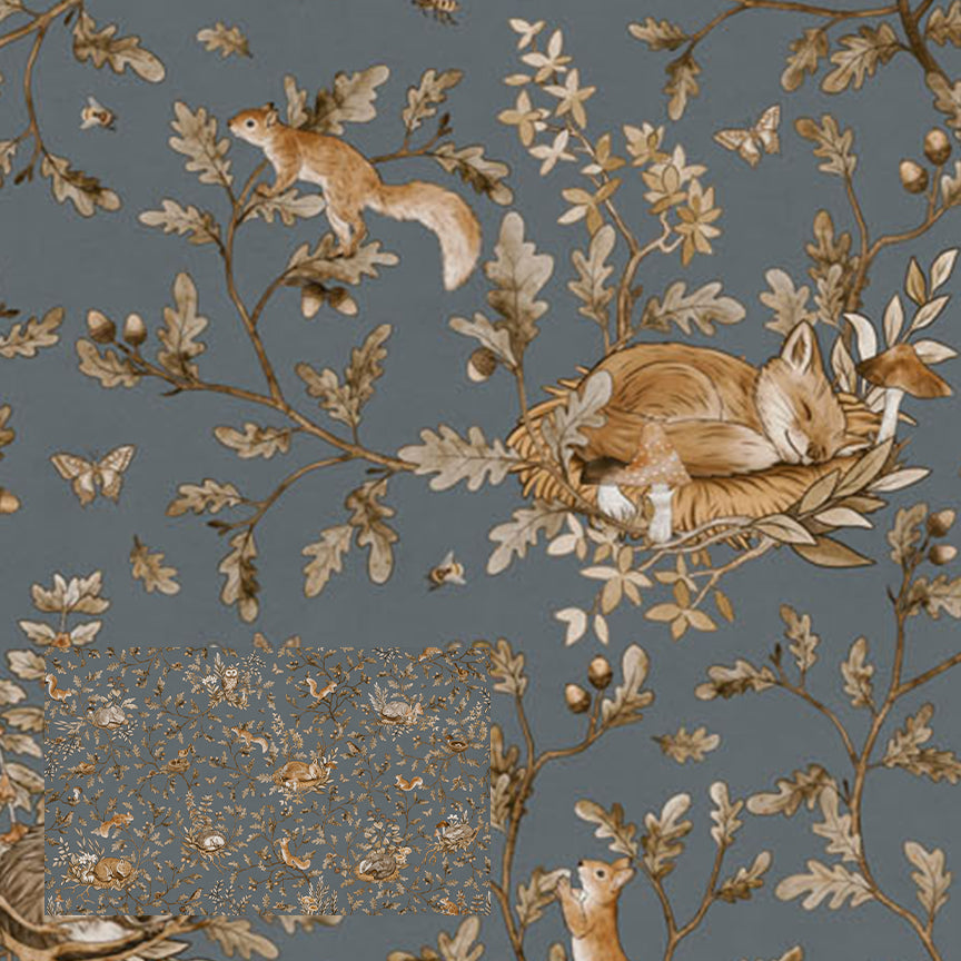 Playful Series | Woods | Vintage Blue
