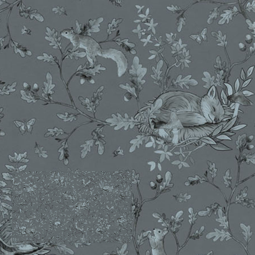 Playful Series | Woods | Mono Blue