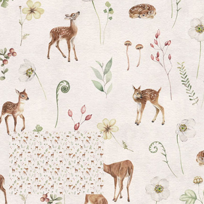 Dancing Deer | White