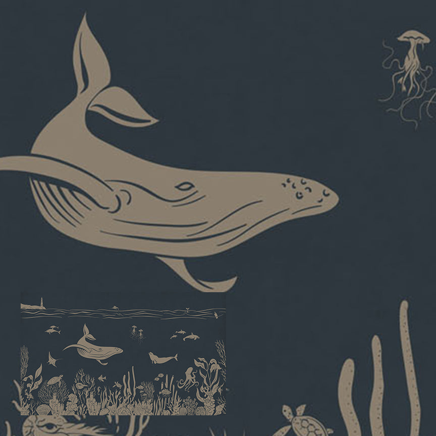 Monochrome Sea | Blue Vintage
