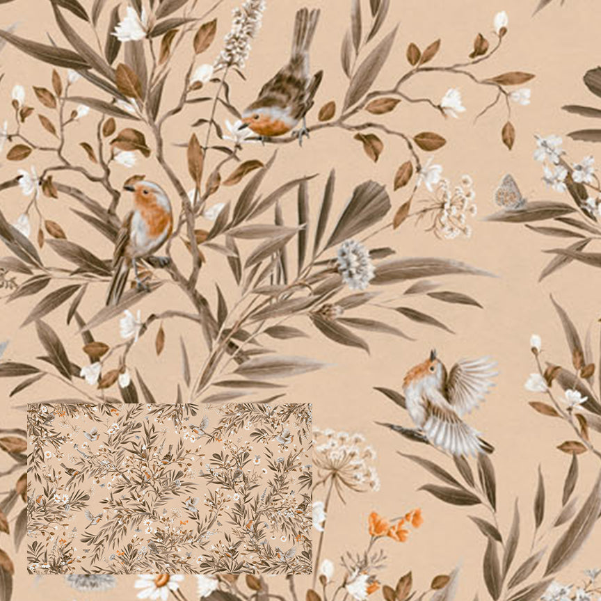 Playful Series | Robins | Vintage Beige