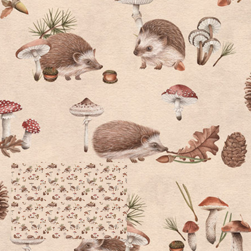 Happy Hedgehog | Beige