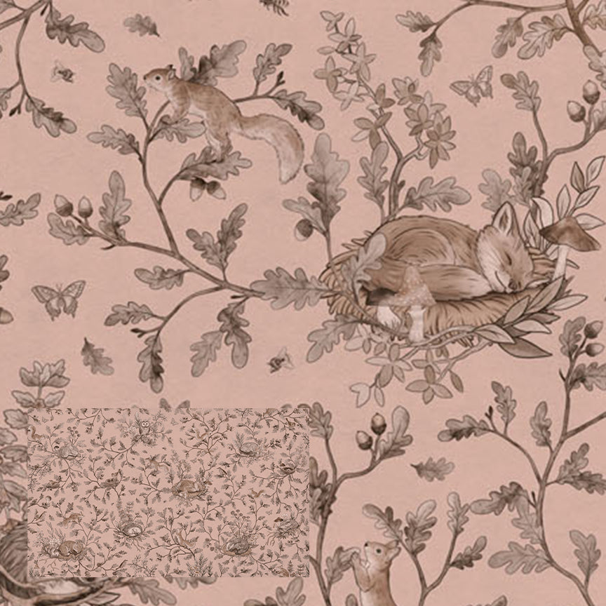 Playful Series | Woods | Mono Pink