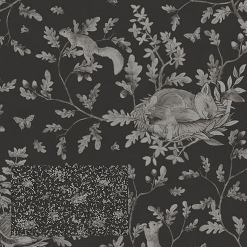 Playful Series | Woods | Mono Black