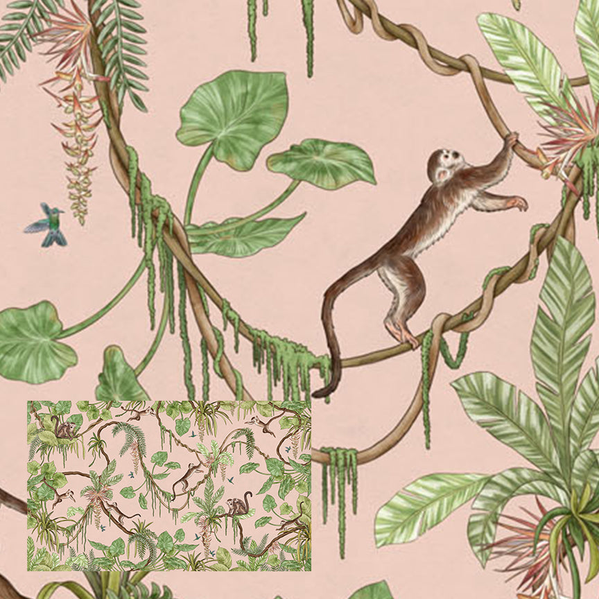 Playful Series | Monkey | Pink