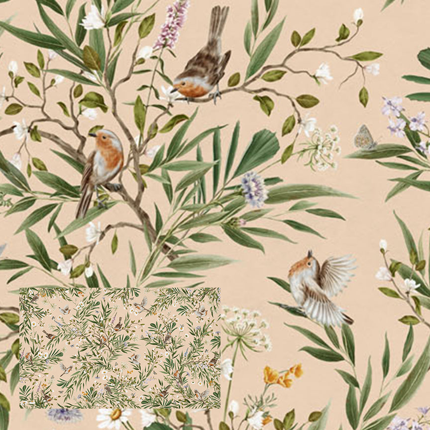 Playful Series | Robins | Beige