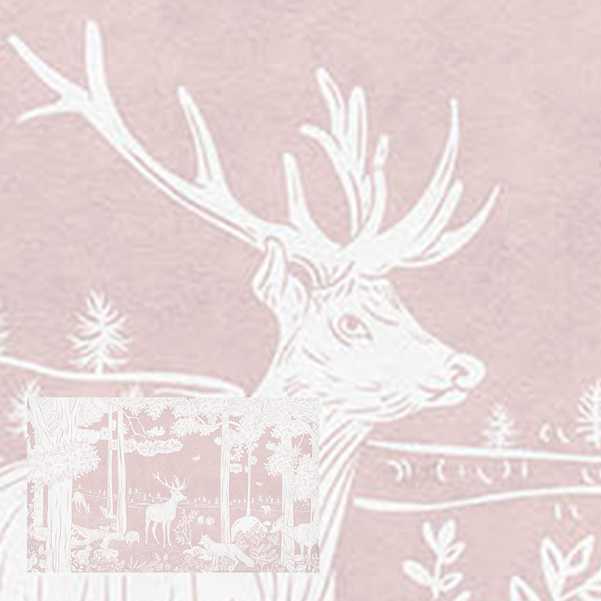 Monochrome Forest | Pink