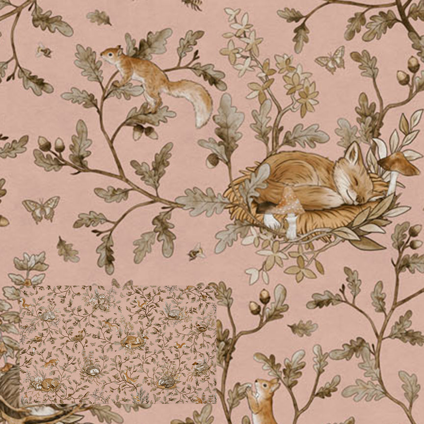 Playful Series | Woods | Vintage Pink
