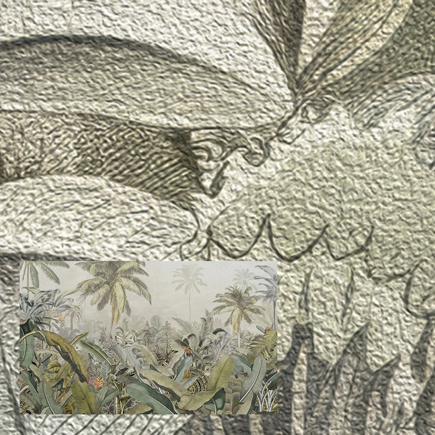 Green Jungle Mural