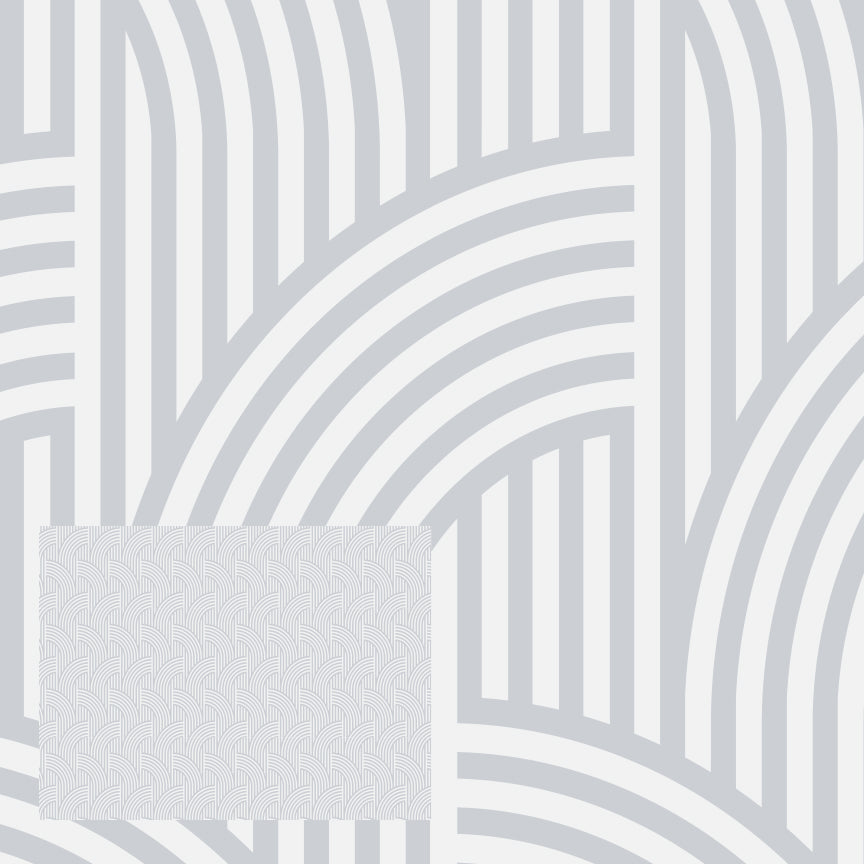 White Curve Lines