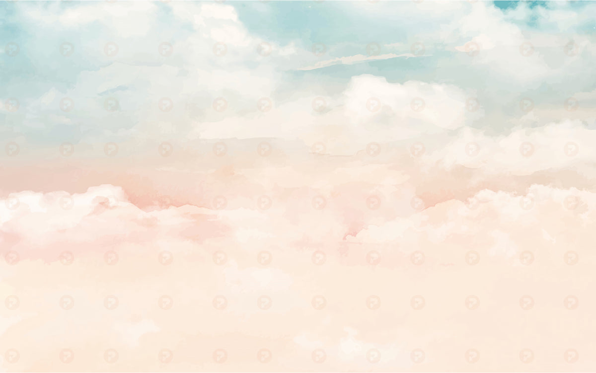Blue Pink Clouds