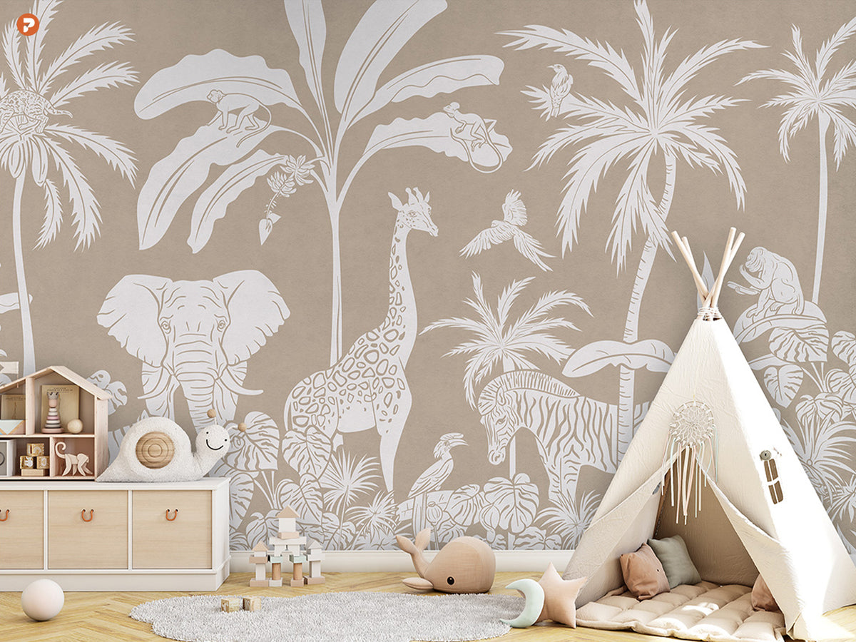 Monochrome Jungle | Brown