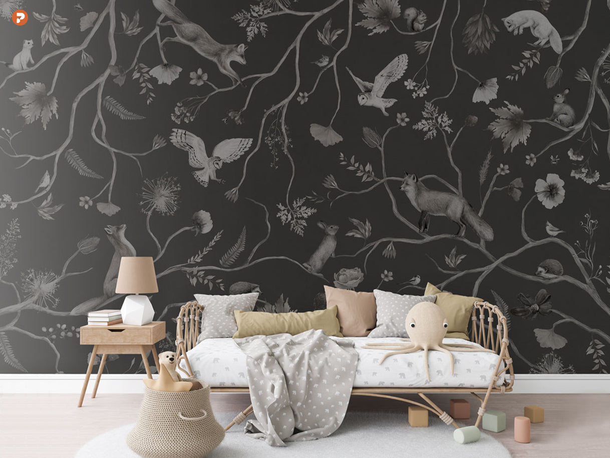 Playful Series | Forest | Mono Black