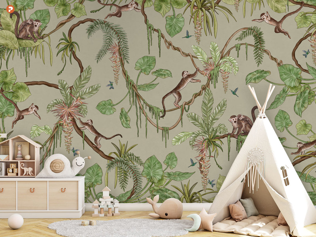 Playful Series | Monkey | Green