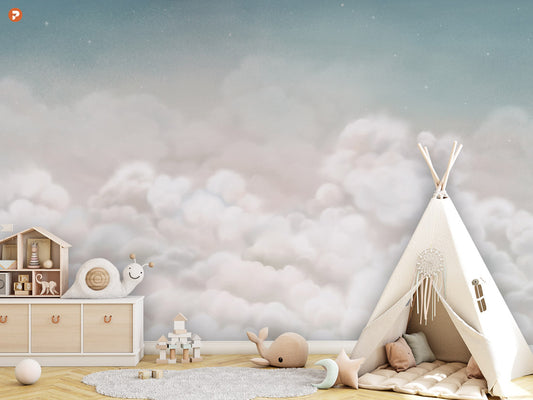 Calming Clouds | Blue