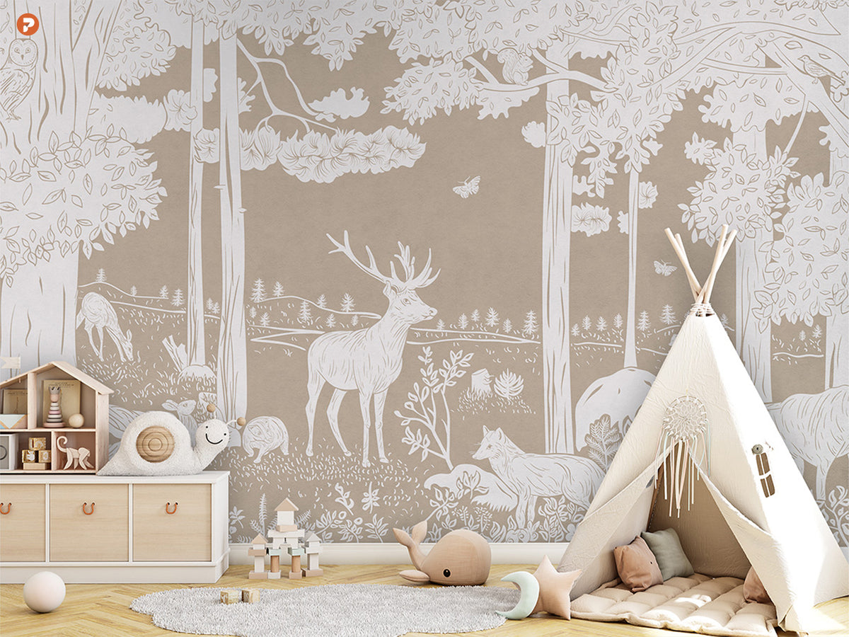 Monochrome Forest | Brown