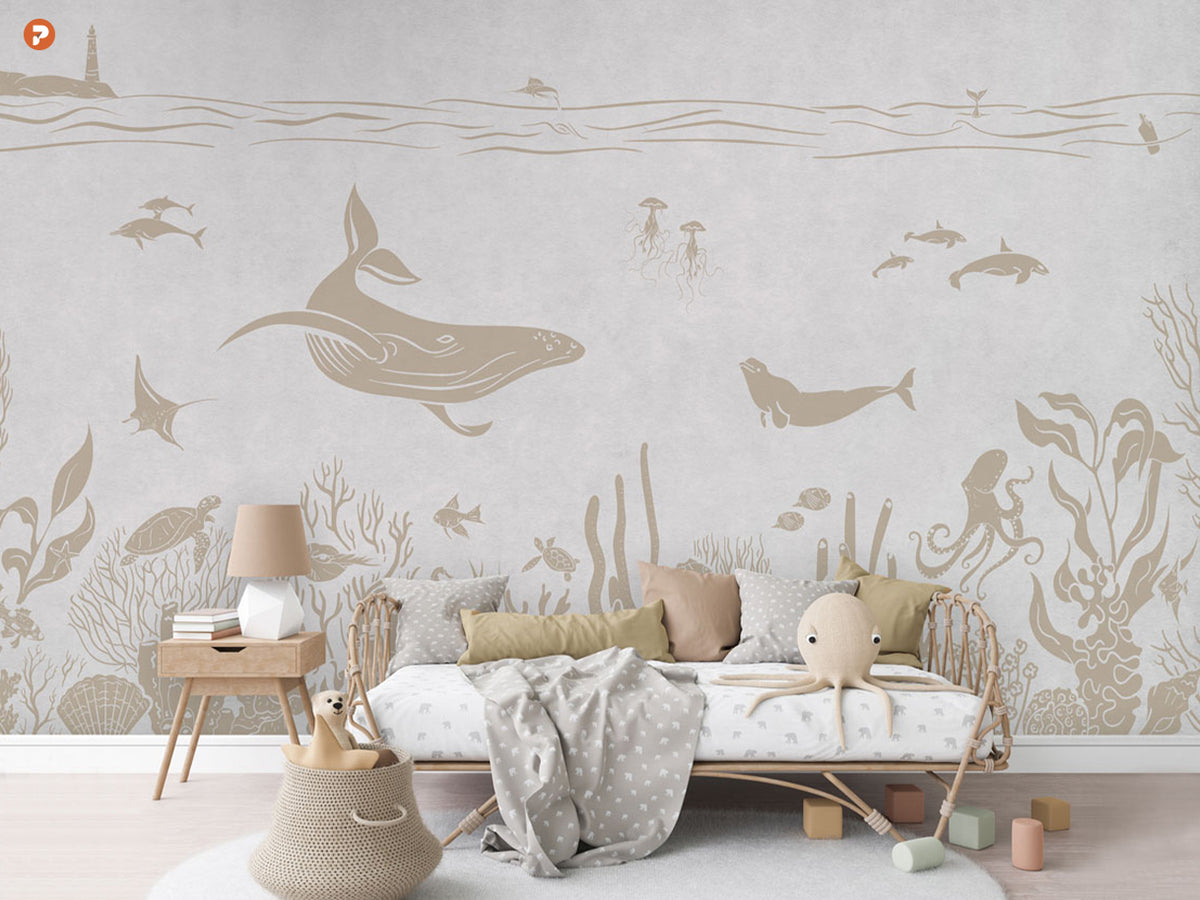 Monochrome Sea | White Vintage