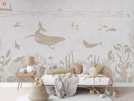 Monochrome Sea | White Vintage