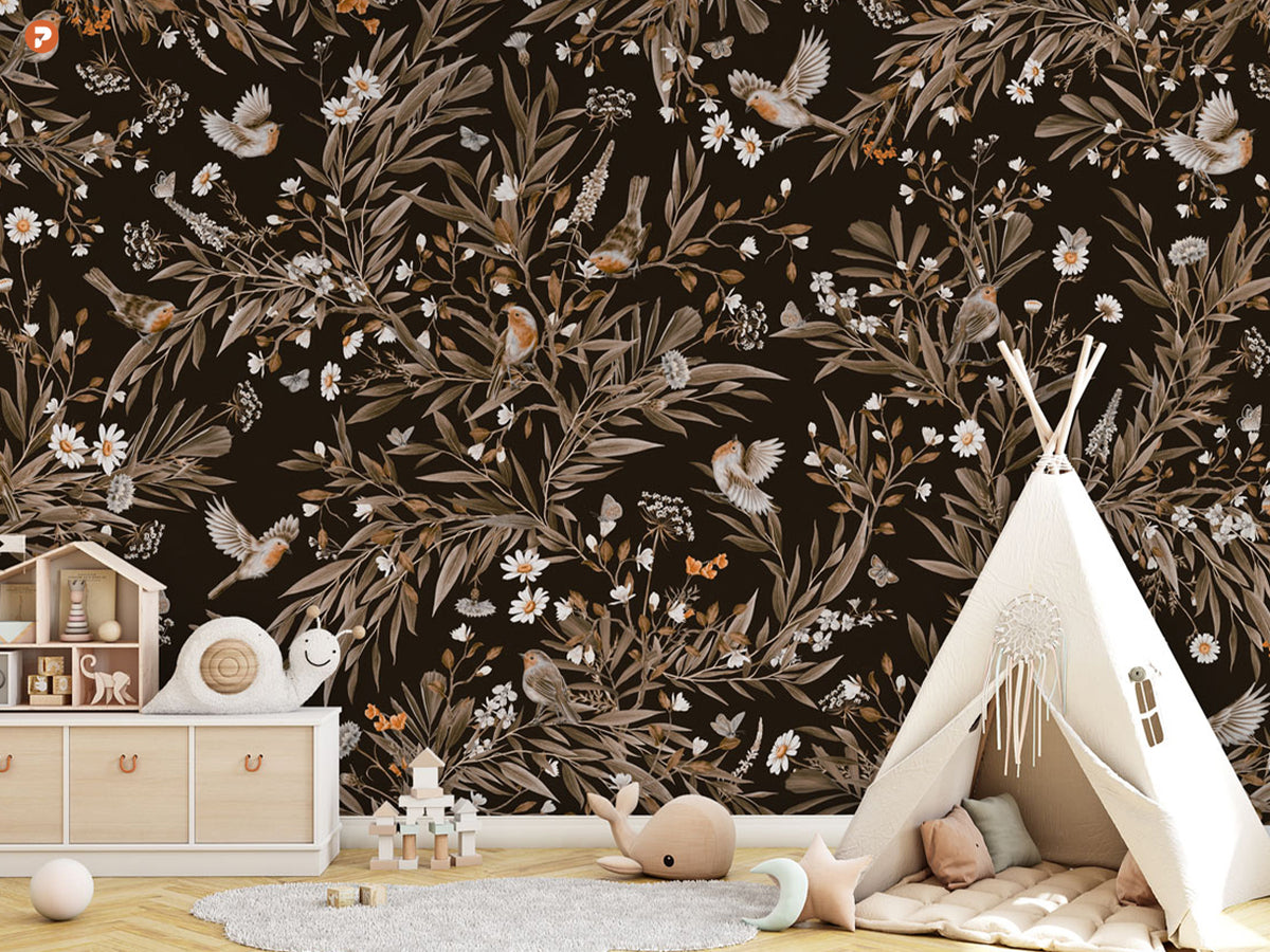Playful Series | Robins | Vintage Black