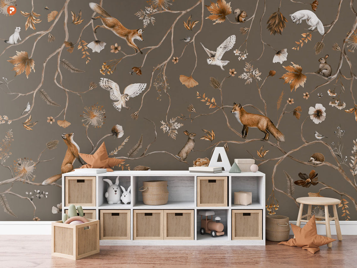 Playful Series | Forest |Taupe