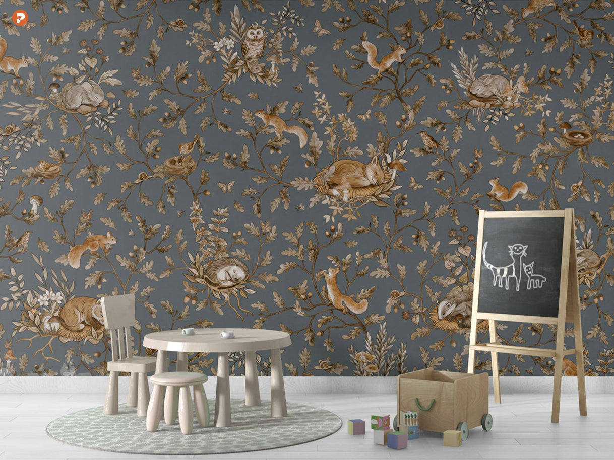 Playful Series | Woods | Vintage Blue