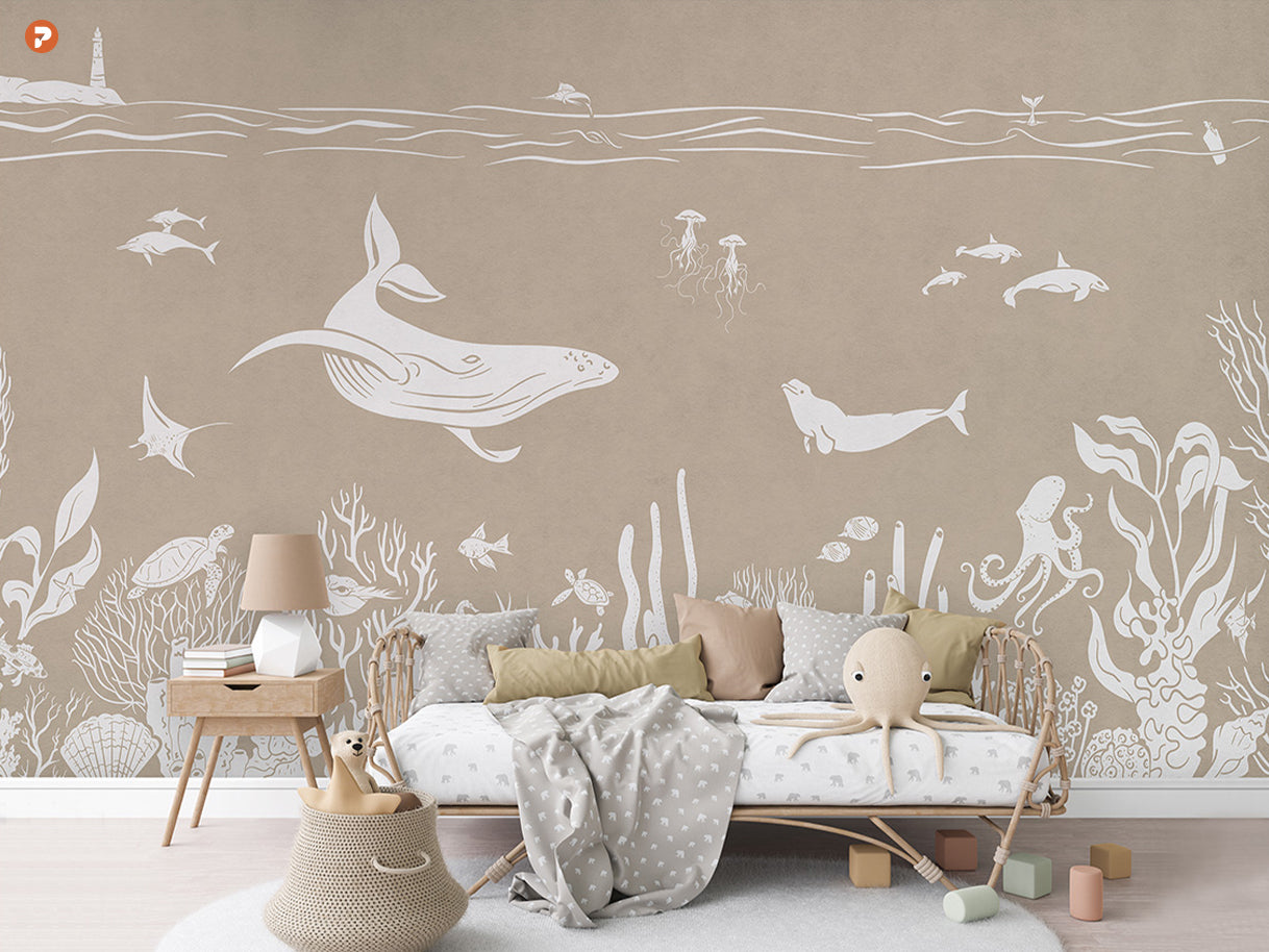 Monochrome Sea | Brown