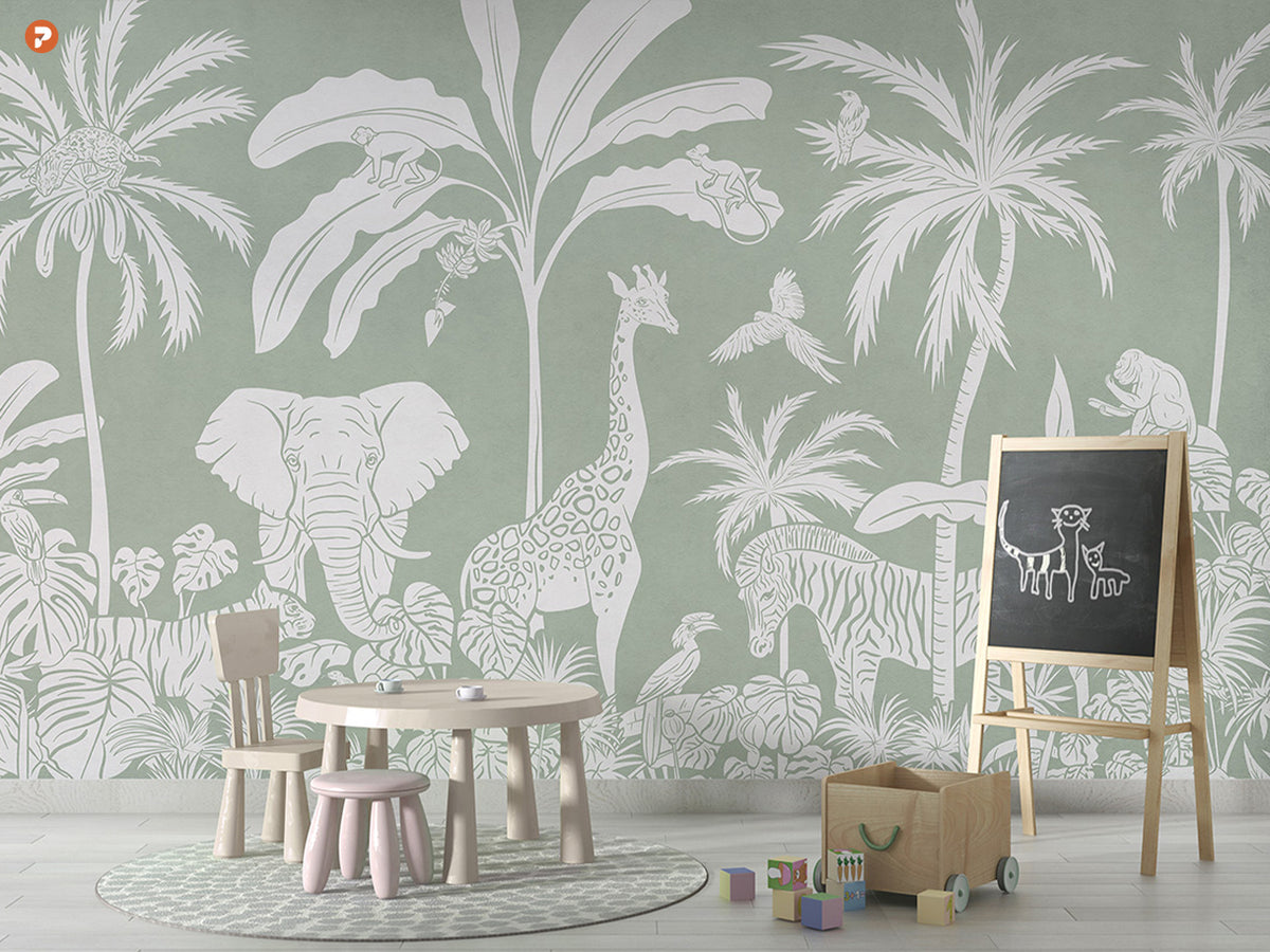 Monochrome Jungle | Green
