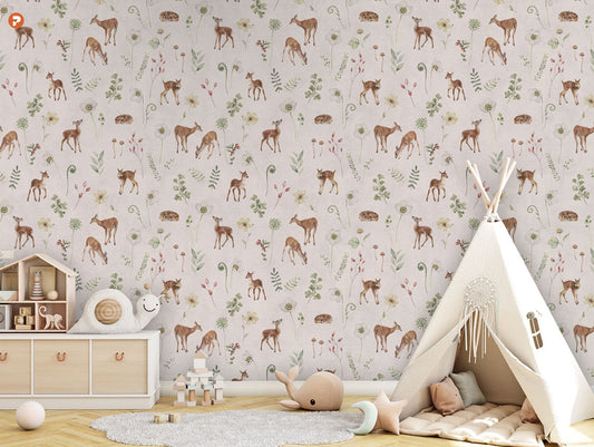 Dancing Deer | White