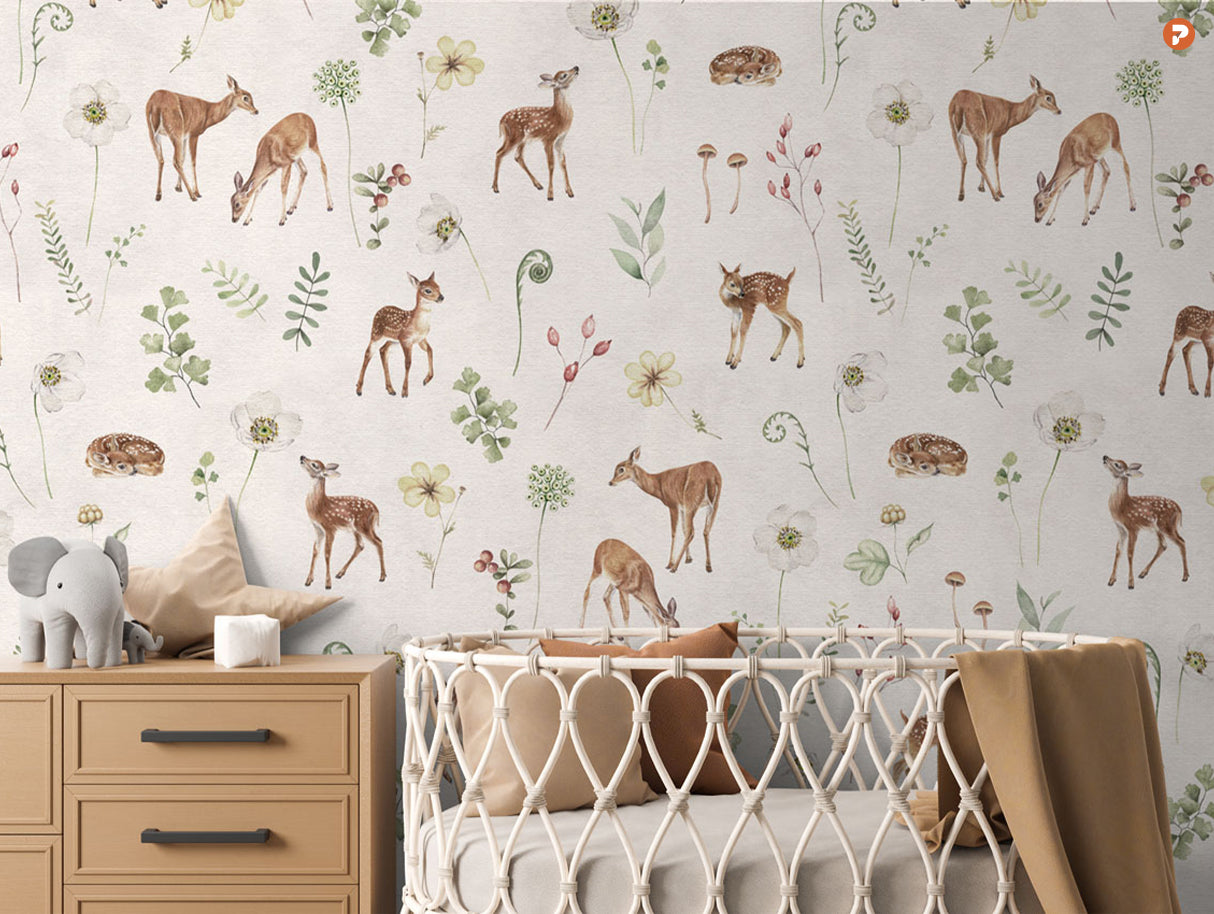 Dancing Deer | White