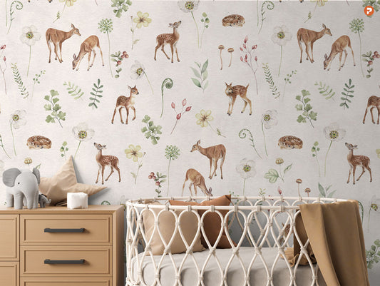 Dancing Deer | White