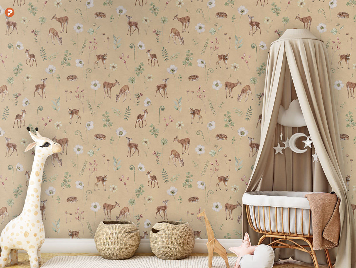 Dancing Deer | Yellow