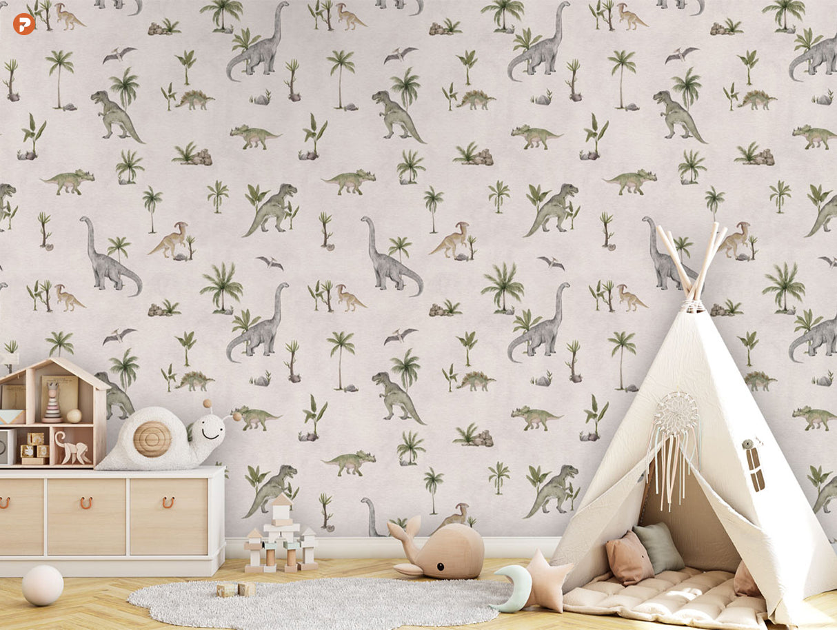 Dashing Dinos | White