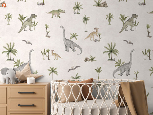 Dashing Dinos | White