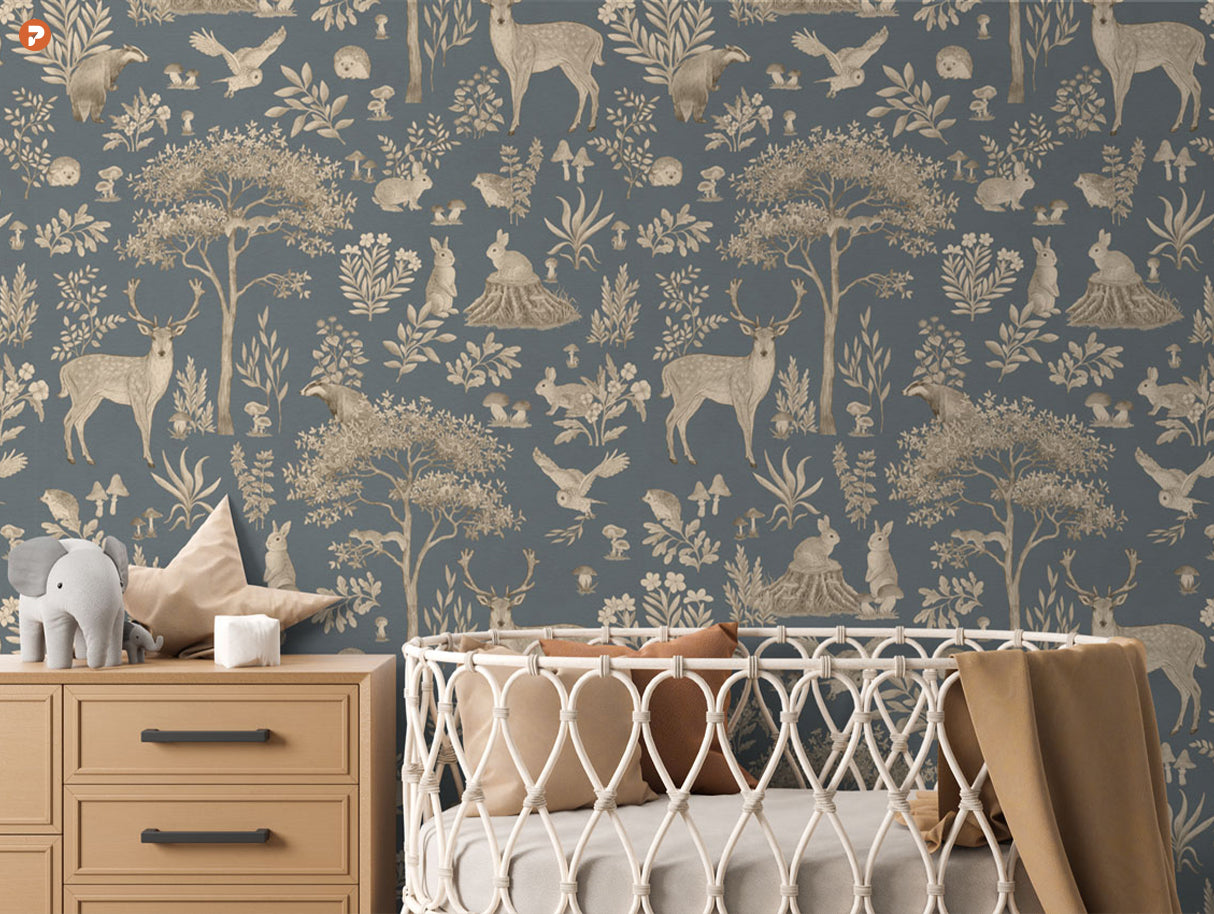 Fantastic Forest | Vintage Blue
