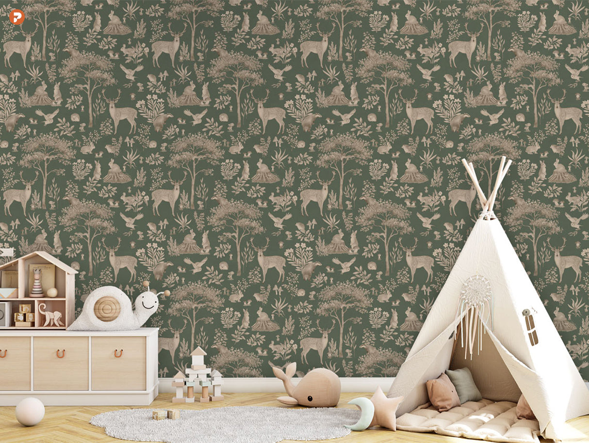 Fantastic Forest | Vintage Green