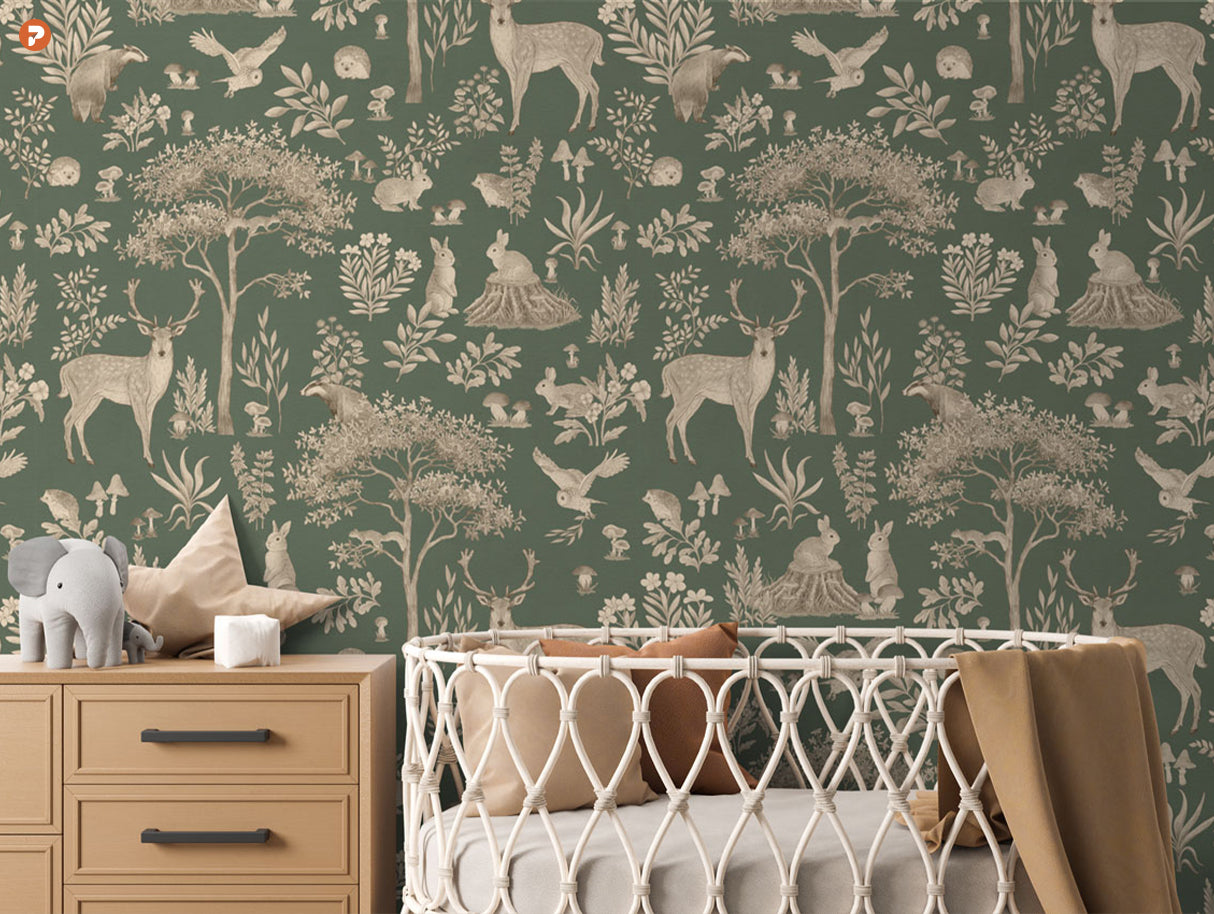 Fantastic Forest | Vintage Green