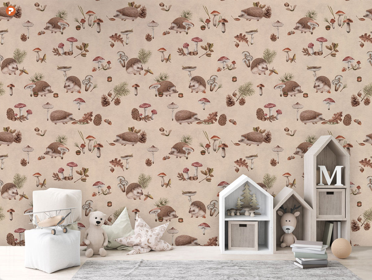 Happy Hedgehog | Beige