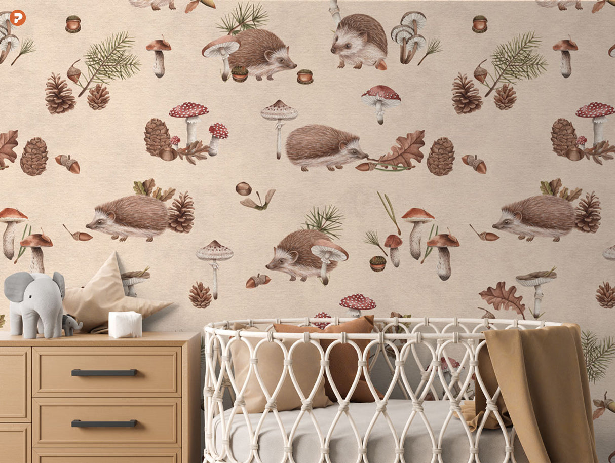 Happy Hedgehog | Beige