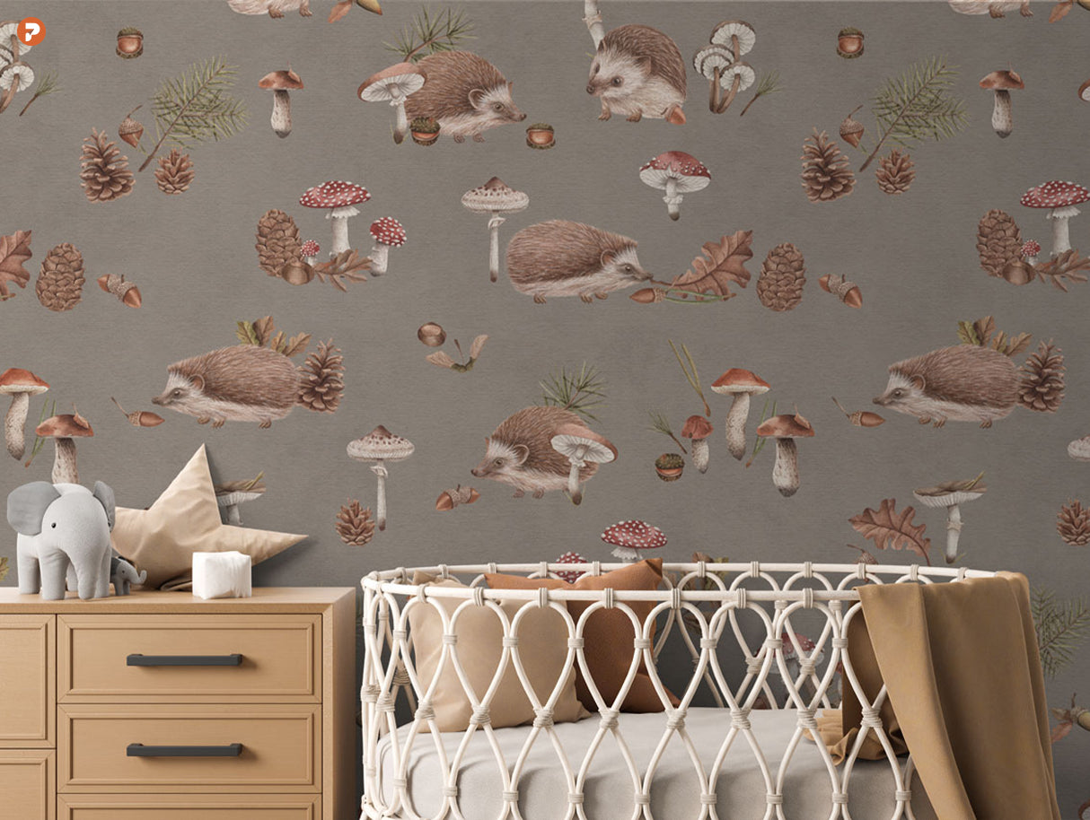 Happy Hedgehog | Brown