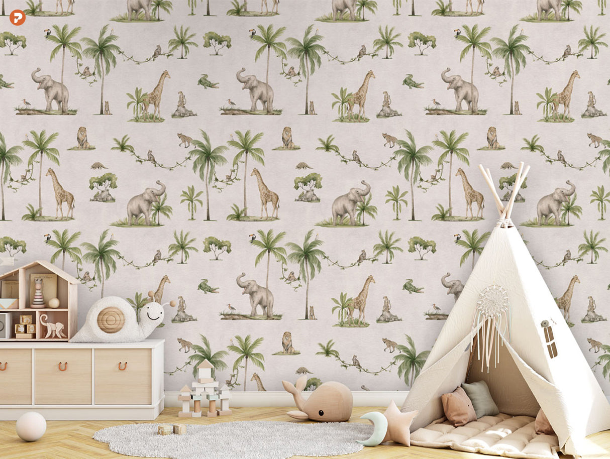 Joyful Jungle | White